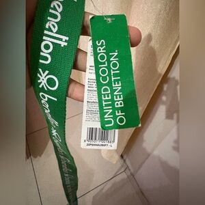 Vibrant Green United Colors of Benetton Lanyard